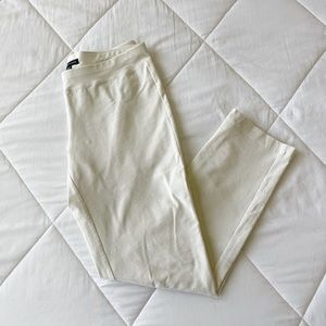 Eileen Fisher Ivory Ankle Pants / Leggings
